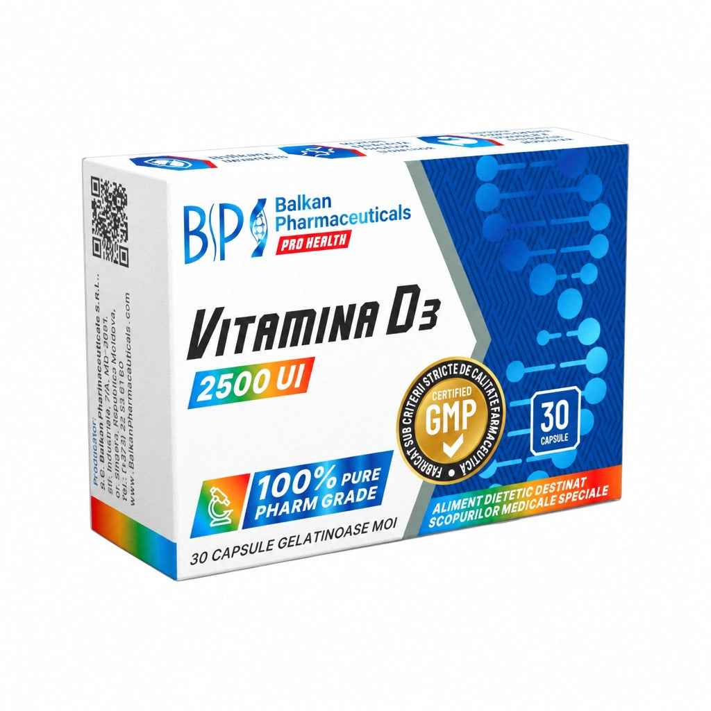 Vitamin D3 - 30 Kapseln