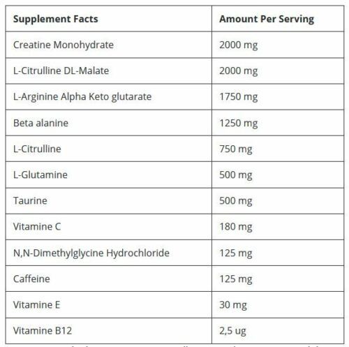 Ulift Pre-Workout Booster - 390 g