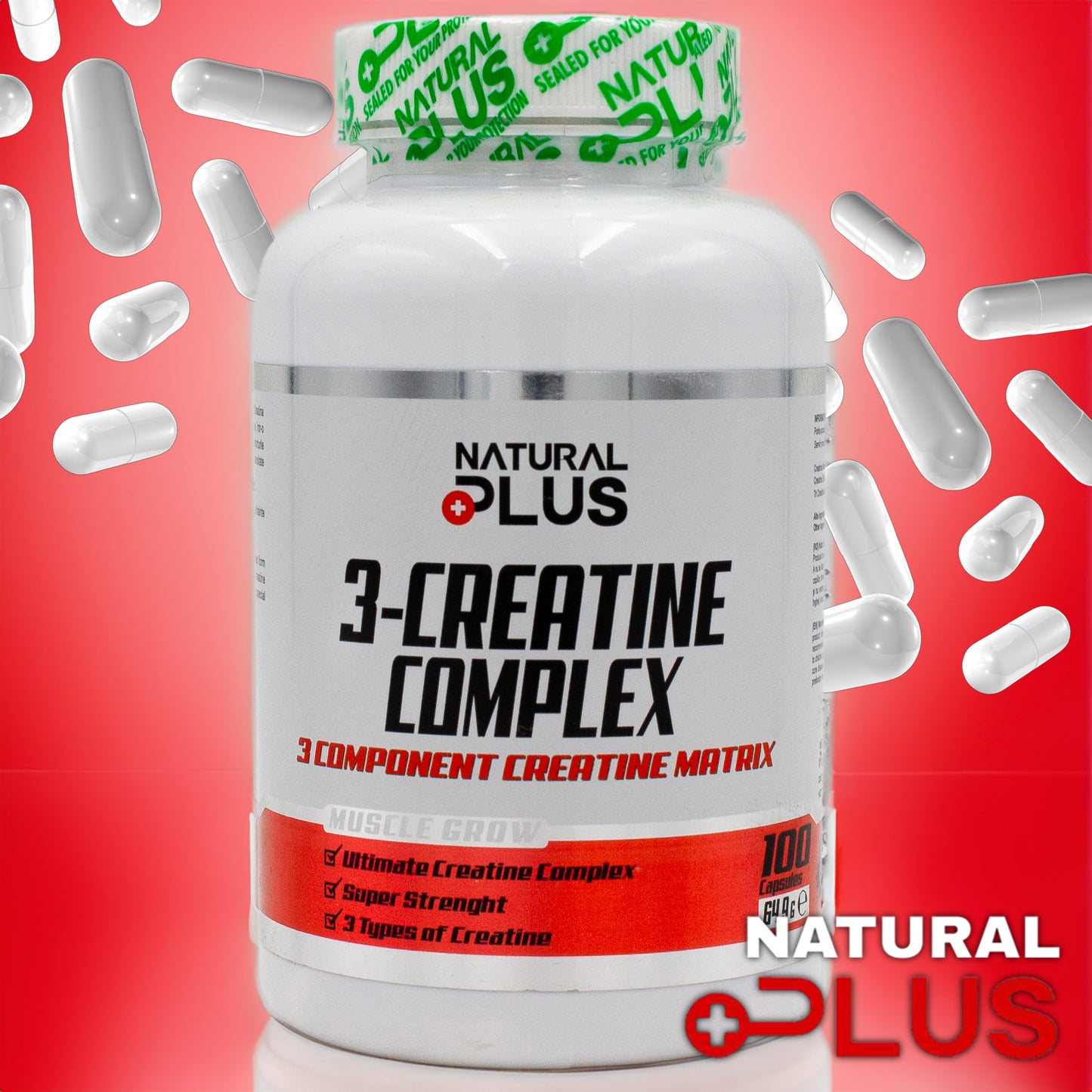 3-Creatine Complex - 100 Kapseln