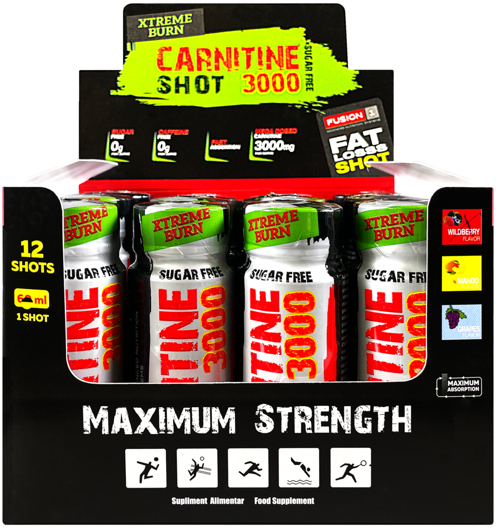 Carniplus Shot 12x25 ml