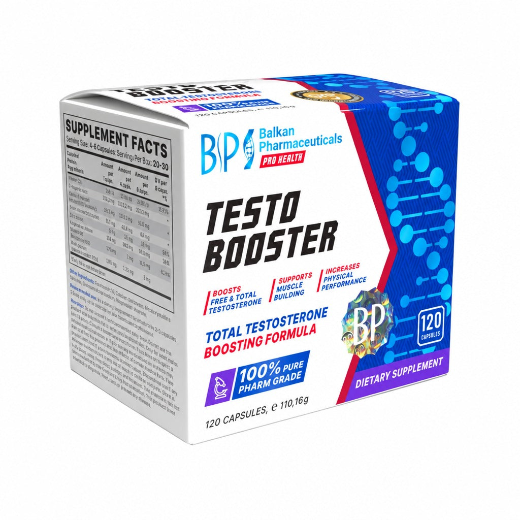 Testo Booster - 120 Kapseln